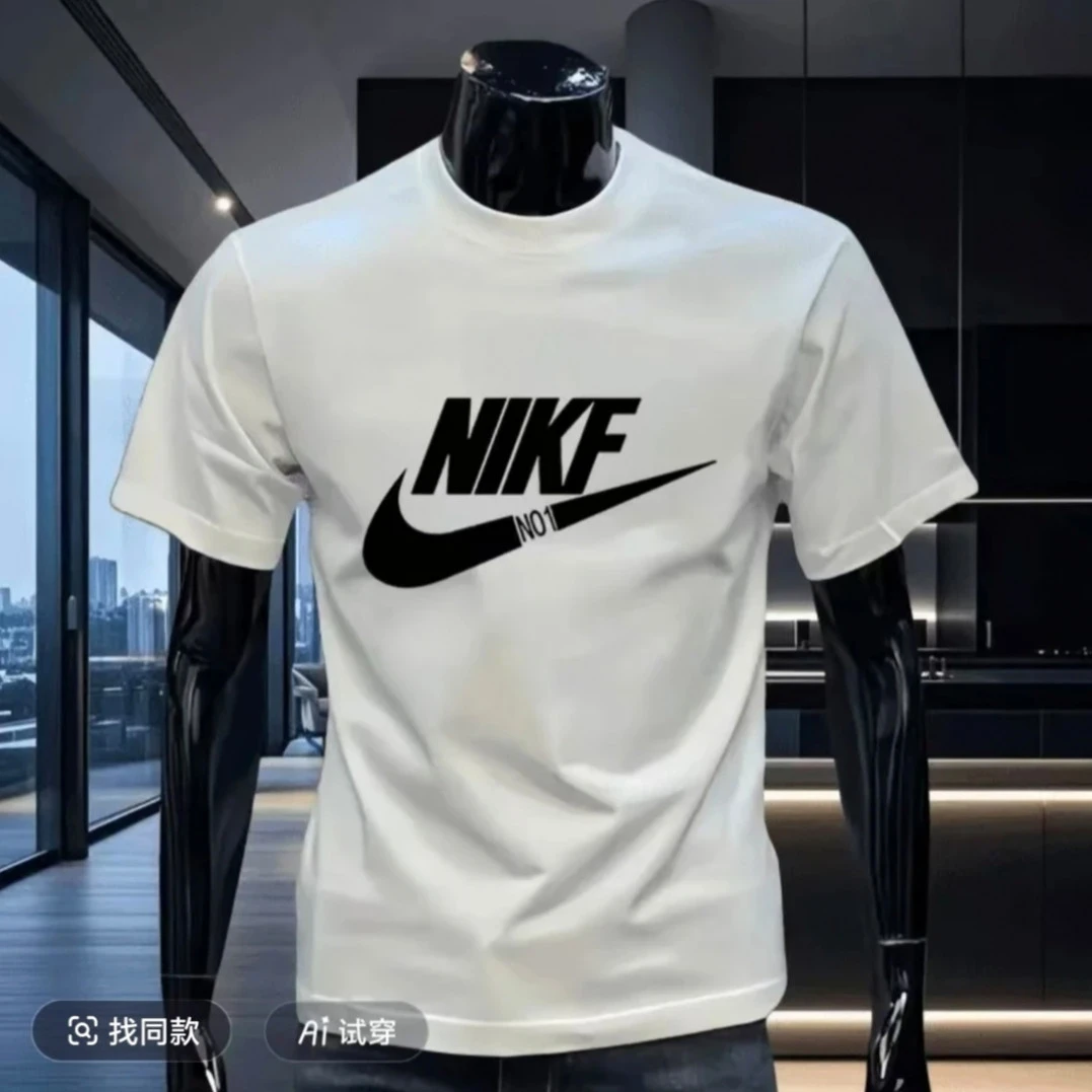 【一折粉丝福利】潮牌男女同款圆领百搭T恤