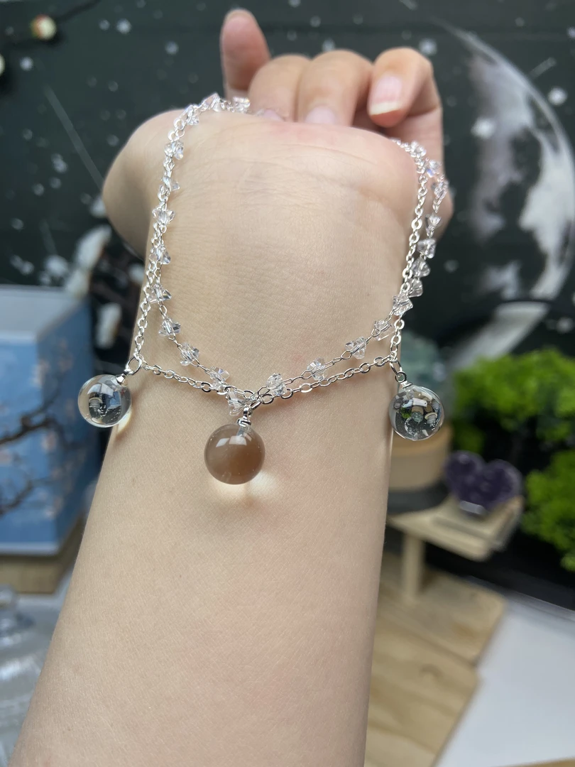 设计款白水脚链BD220