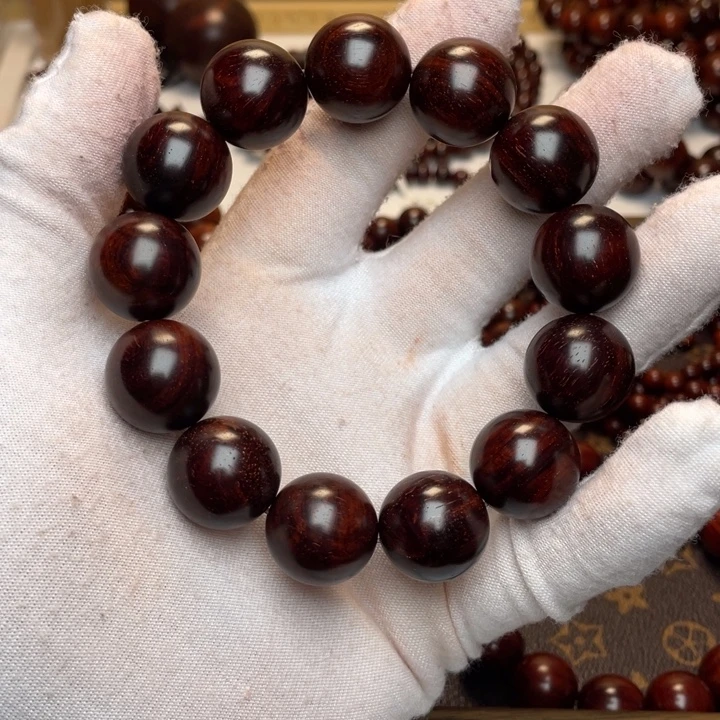 张***超手串/手链檀香紫檀（小叶紫檀）印度小叶紫檀1.8留疤花