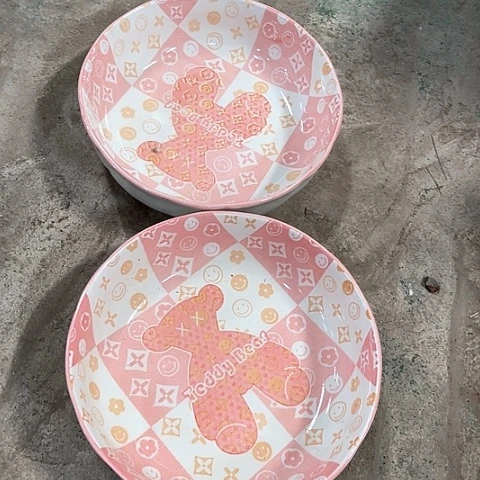 微瑕，口径20，高度5，2个暴力熊