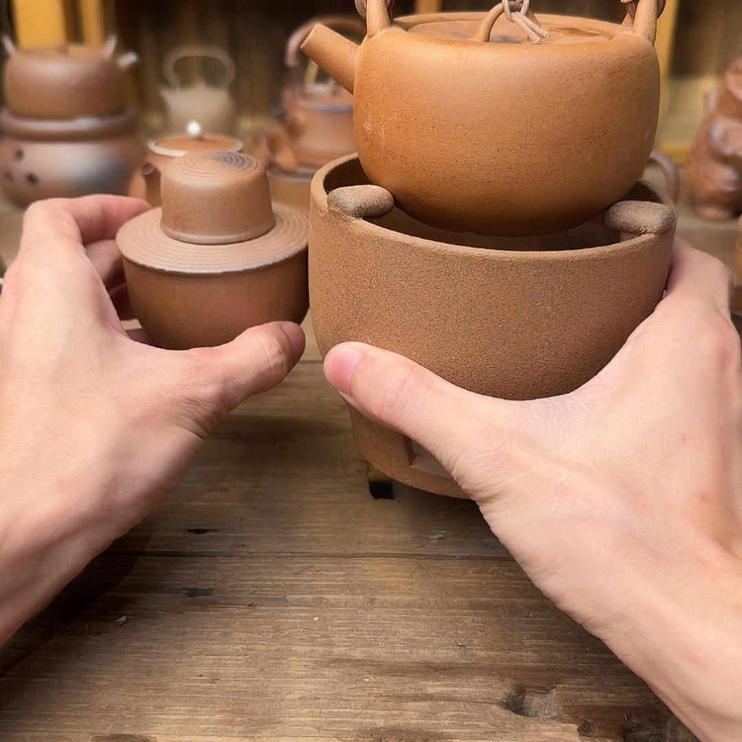 原矿老岩泥茶器系列