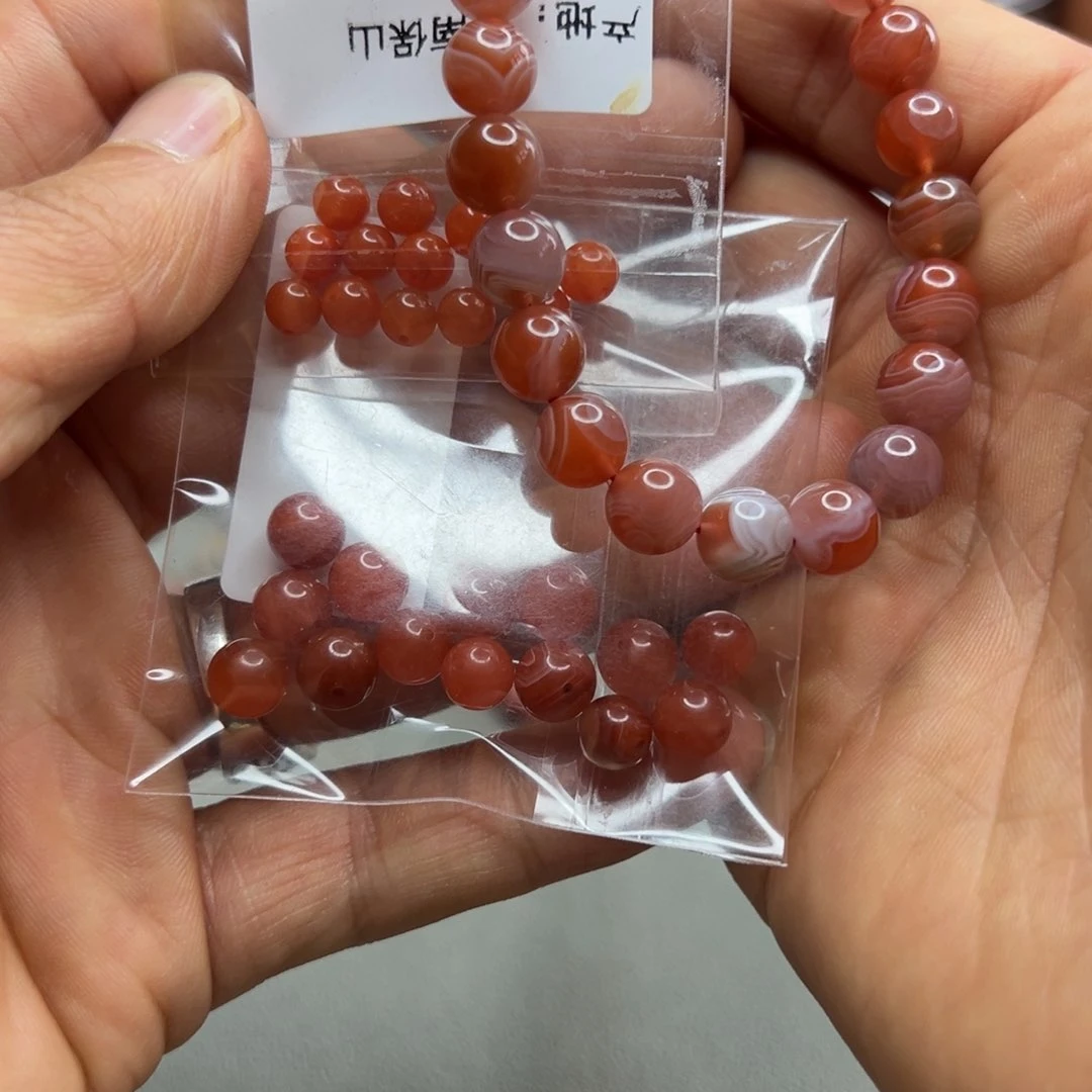 南红玛瑙配饰未镶嵌绿*08