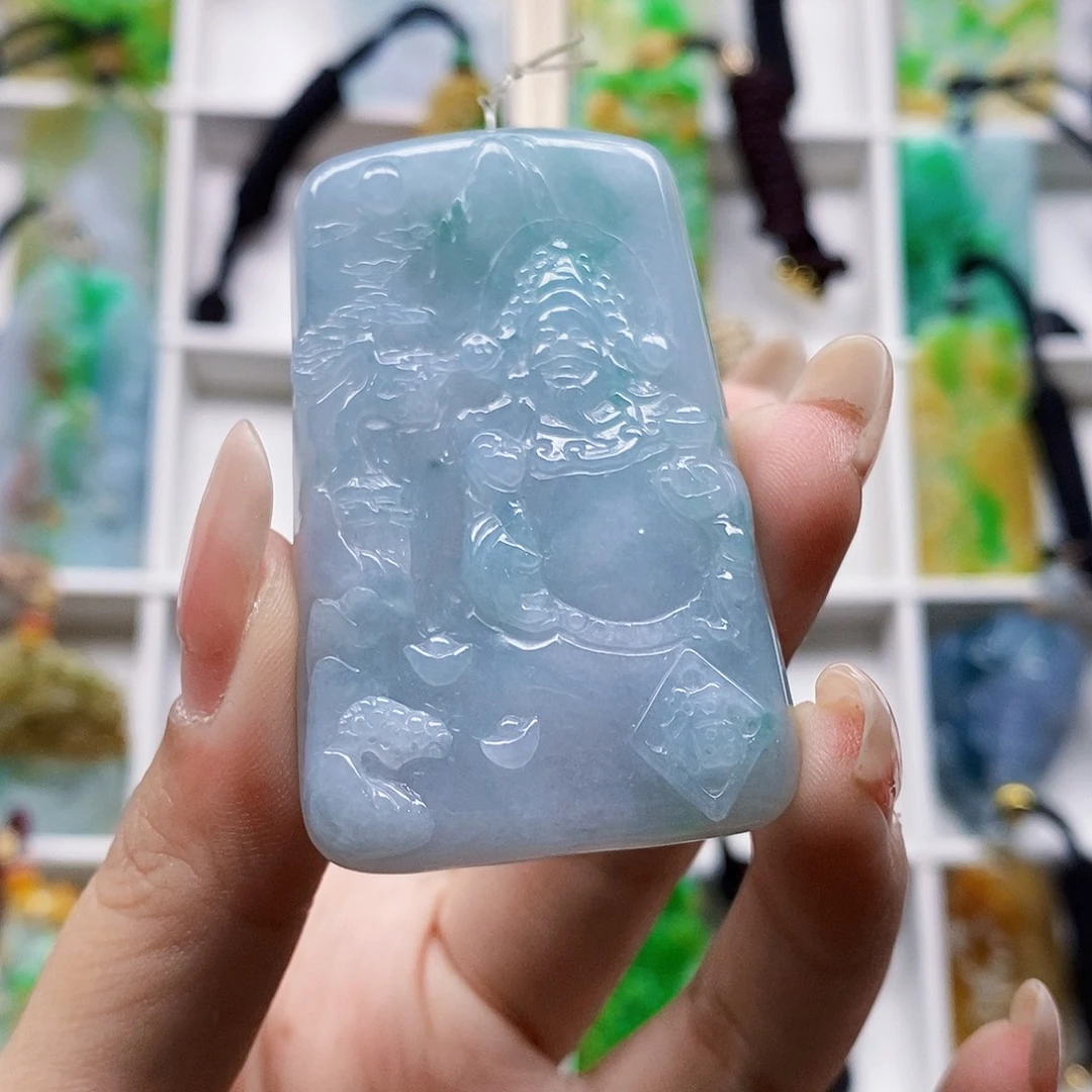 定制翡翠未镶嵌天然翡翠A货