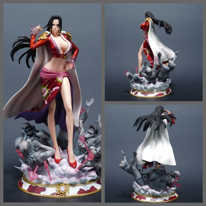 海贼王游戏周边梦幻女帝波雅汉库克顶配版底座共鸣系列GK模型手办