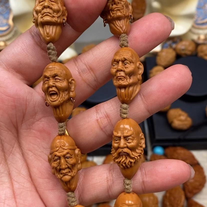 【闪购商品】橄榄核吊坠橄榄手工雕刻工艺