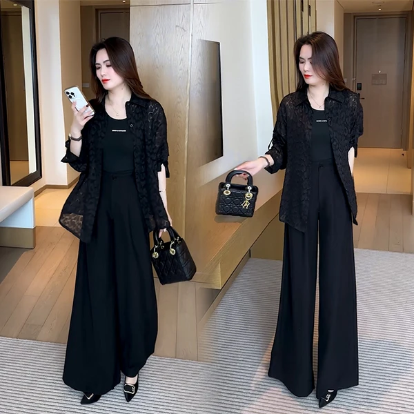 时尚气质洋气2025春夏新款薄款韩版显瘦长袖衬衫外披 20