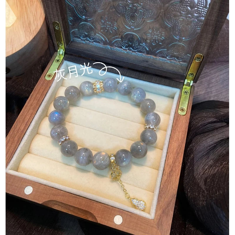 【月光葫芦】天然水晶手串原创小众设计