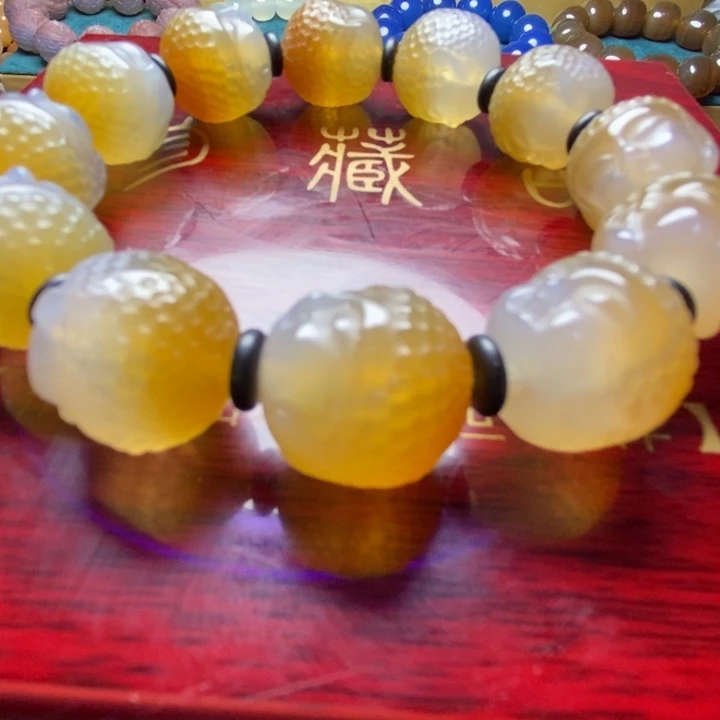 未镶嵌手串玛瑙/玉髓