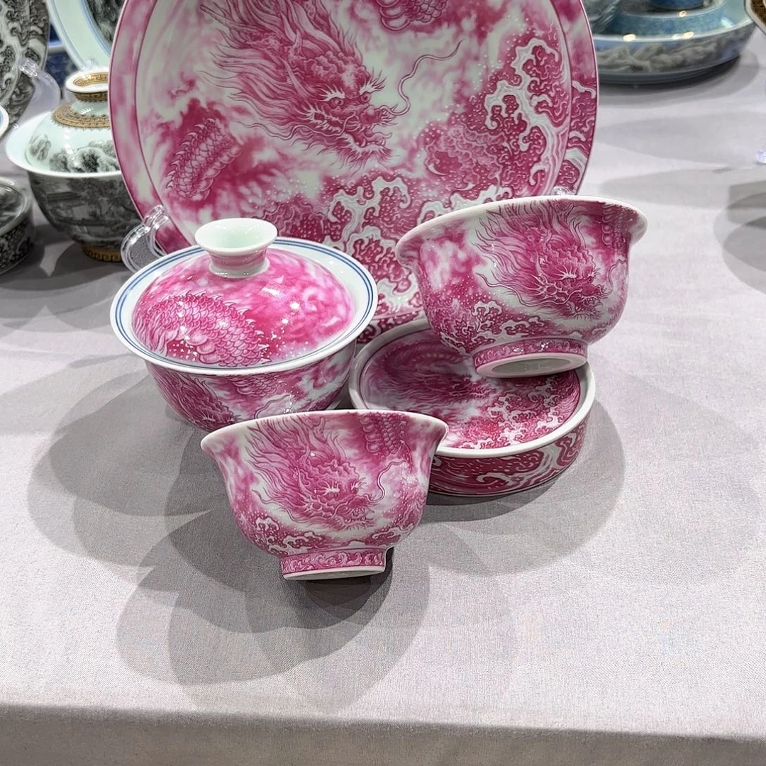 瓷片景德镇瓷器精品展示