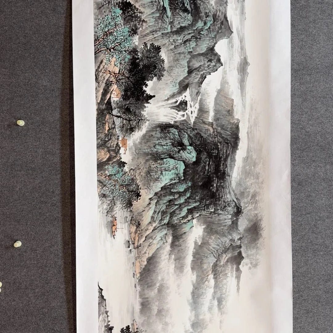 国画杜浩老师手绘作品