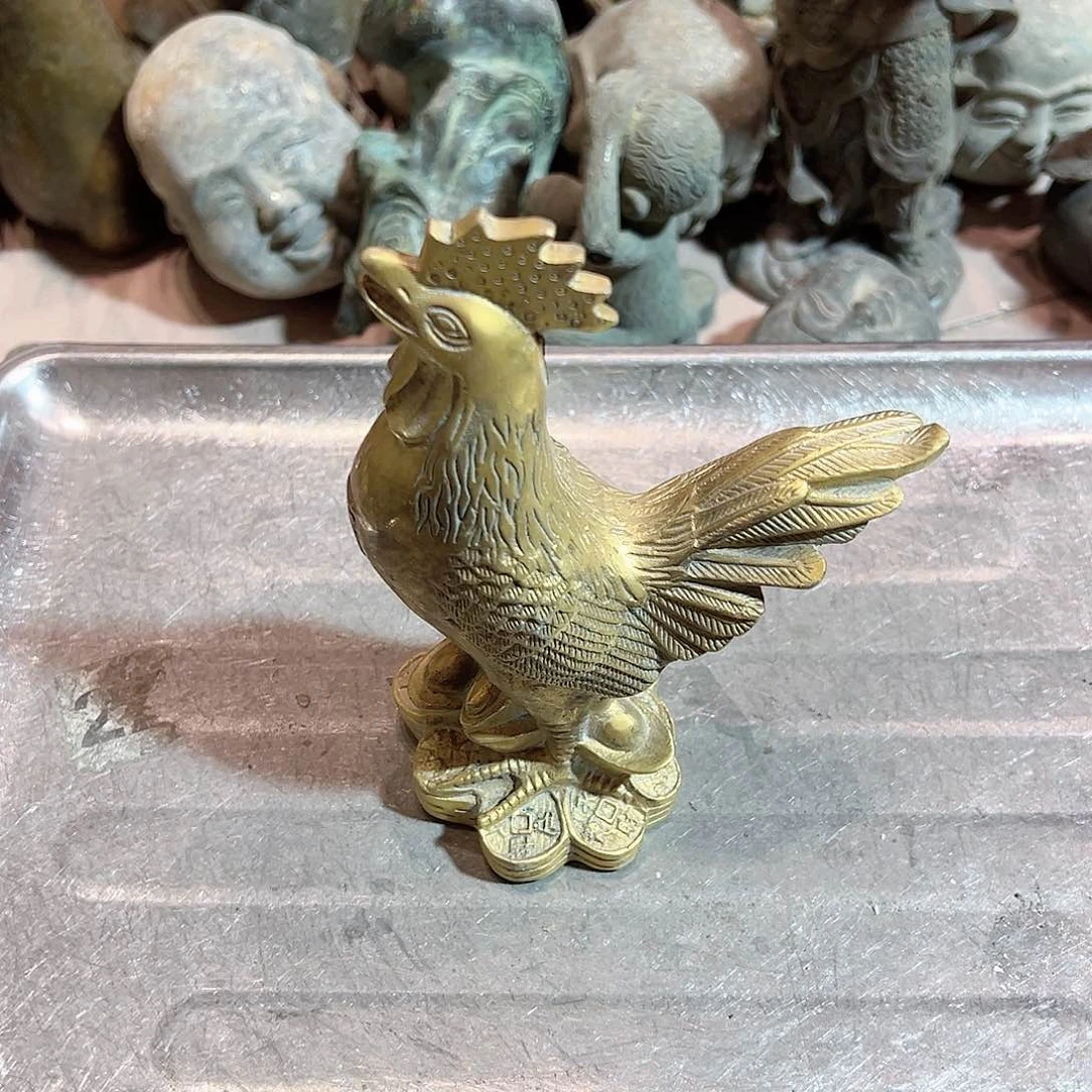 一****康黄铜摆件工艺品，