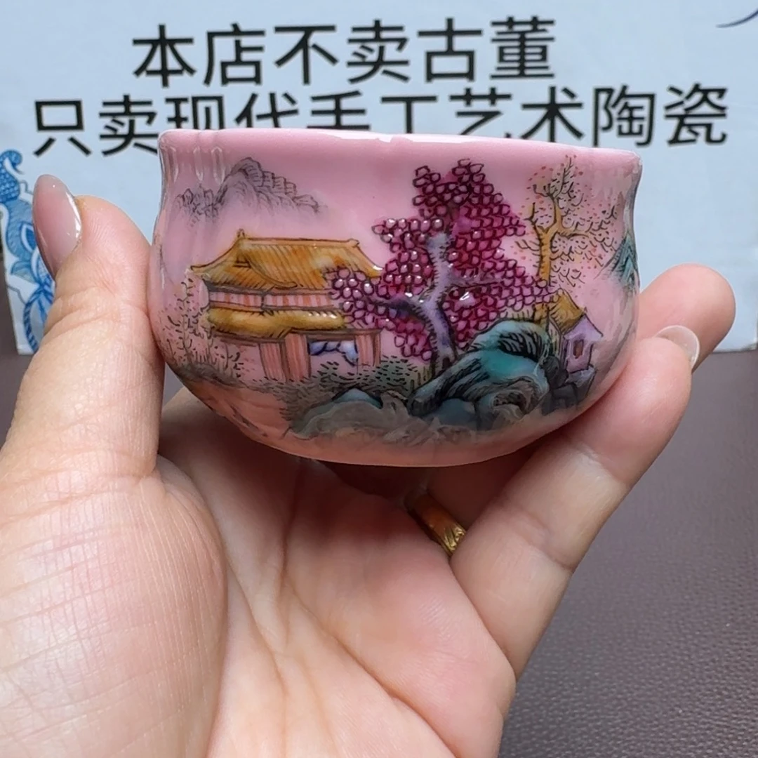 景德镇手工手绘展示