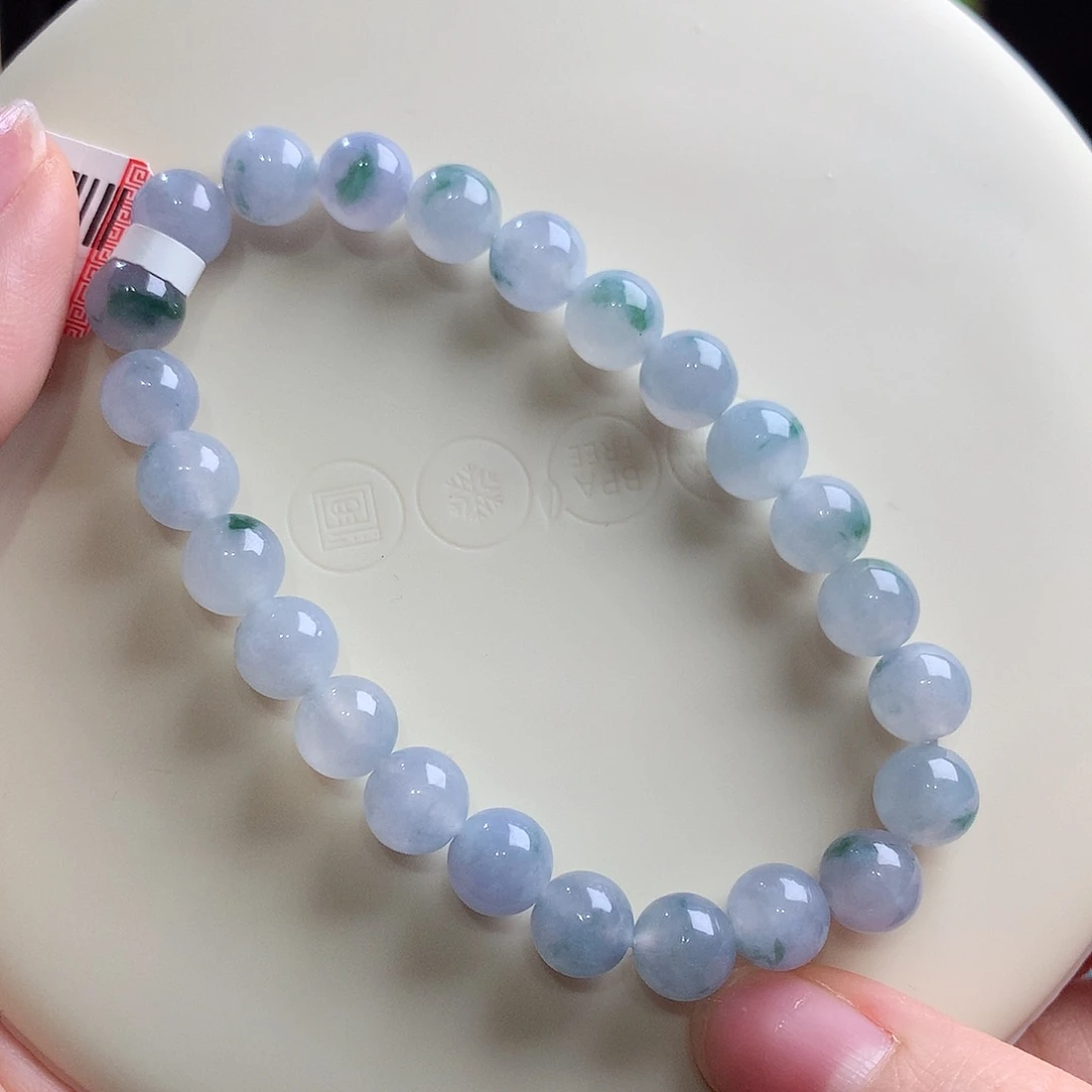 翡翠未镶嵌手链卡7
