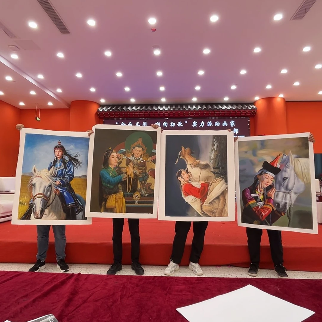 国画二郎展览原作