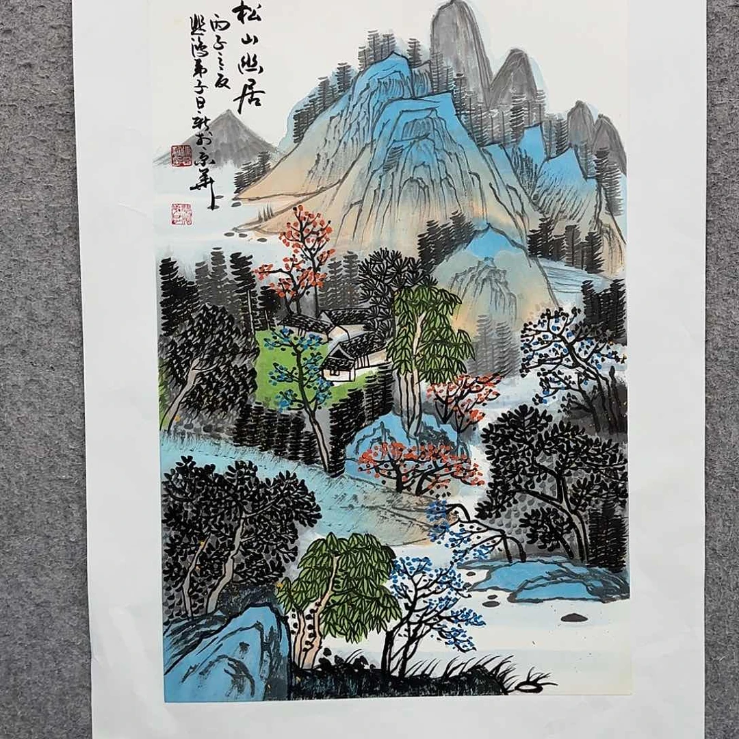 书法作品多次参加