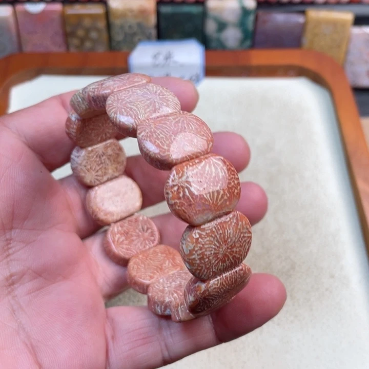 合金颈饰硅化玉123