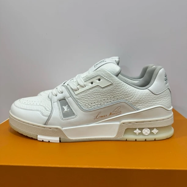 未使用 LouisVuitton/路易威登 41.5码 traimer 白水泥