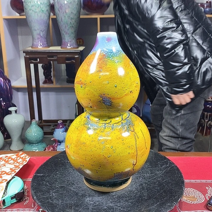 瓶中国神垕精品钧瓷