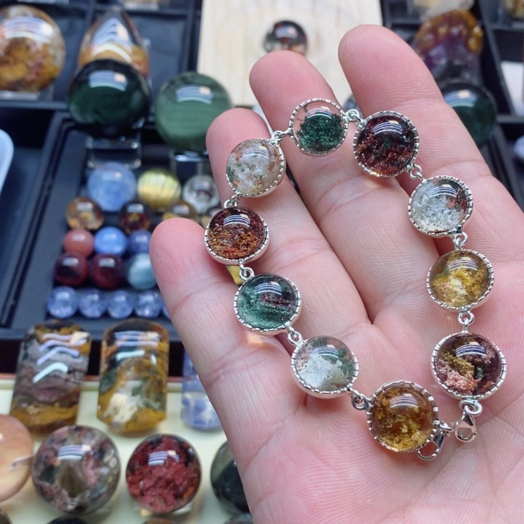 【闪购商品】水晶手链银S925镶嵌珊*虫