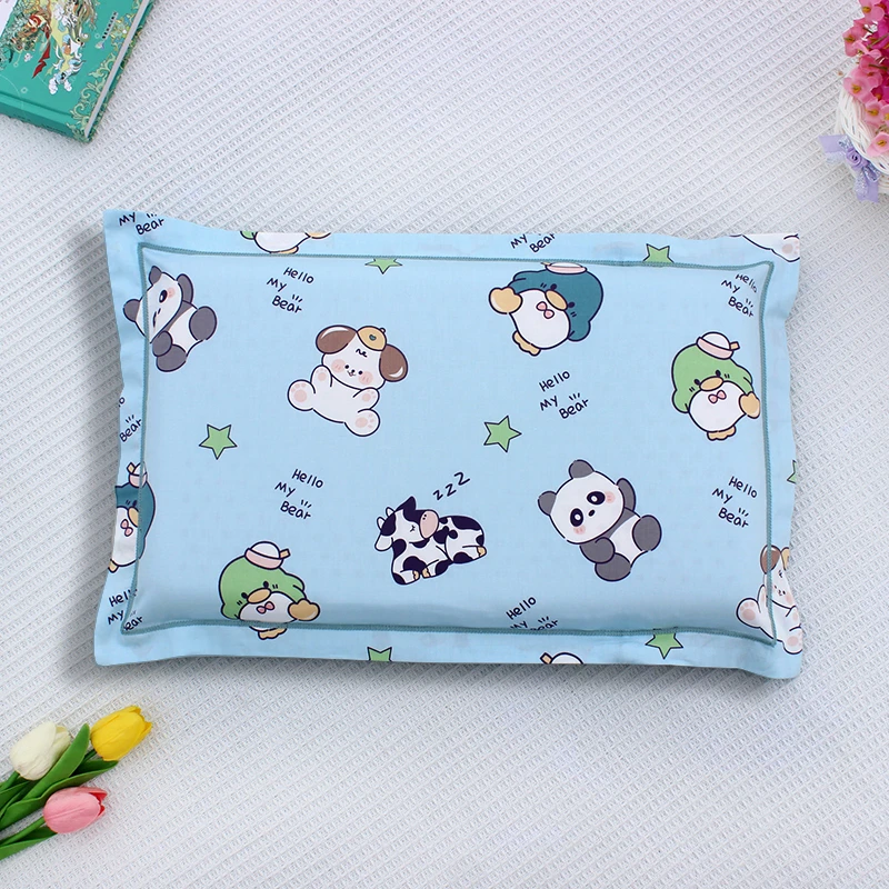 全棉30x50儿童枕头套幼儿园卡通透气宝宝婴幼儿纯棉吸汗儿童枕套