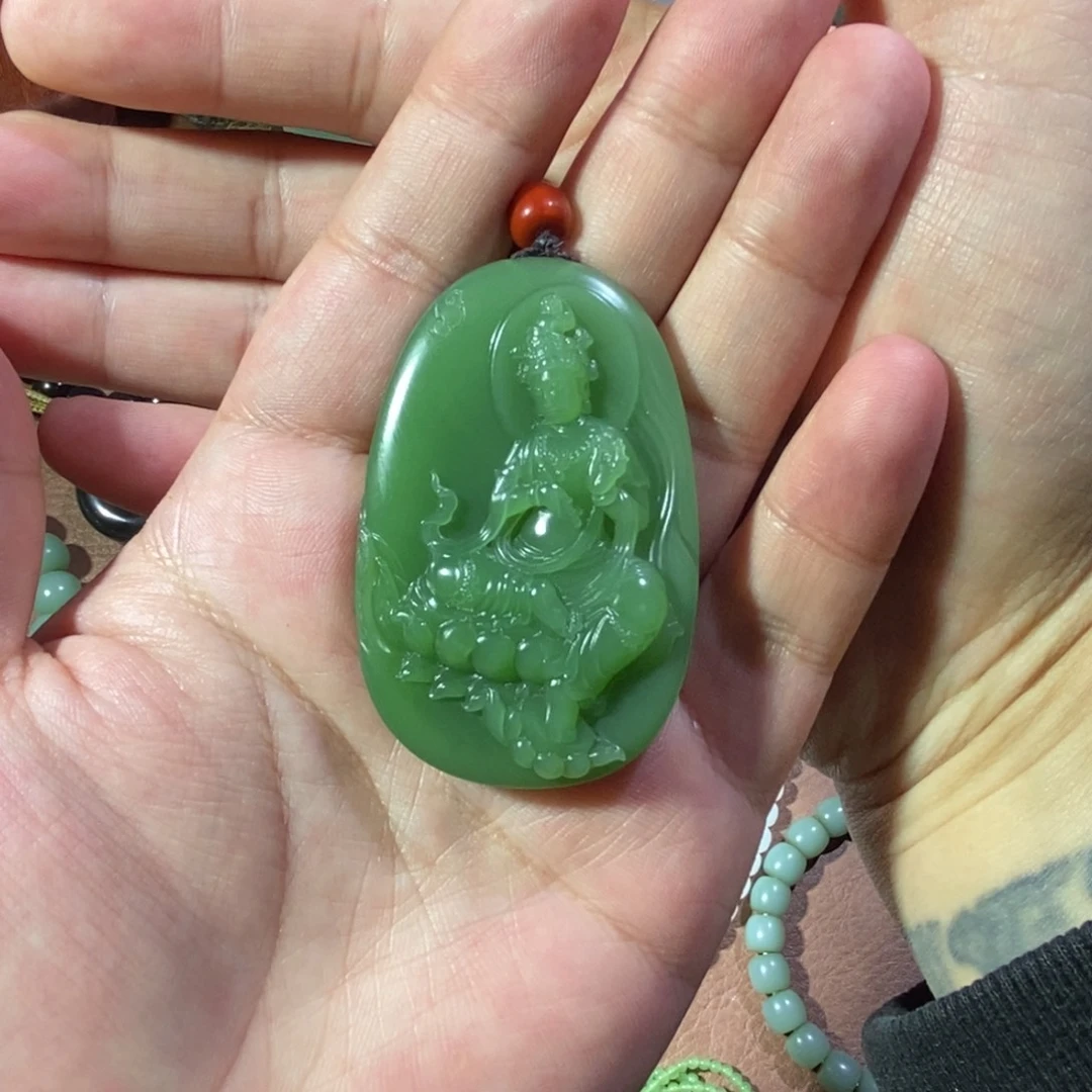 颈饰未镶嵌和田玉十**生