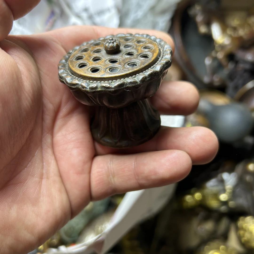 莲花熏炉创意设计摆件