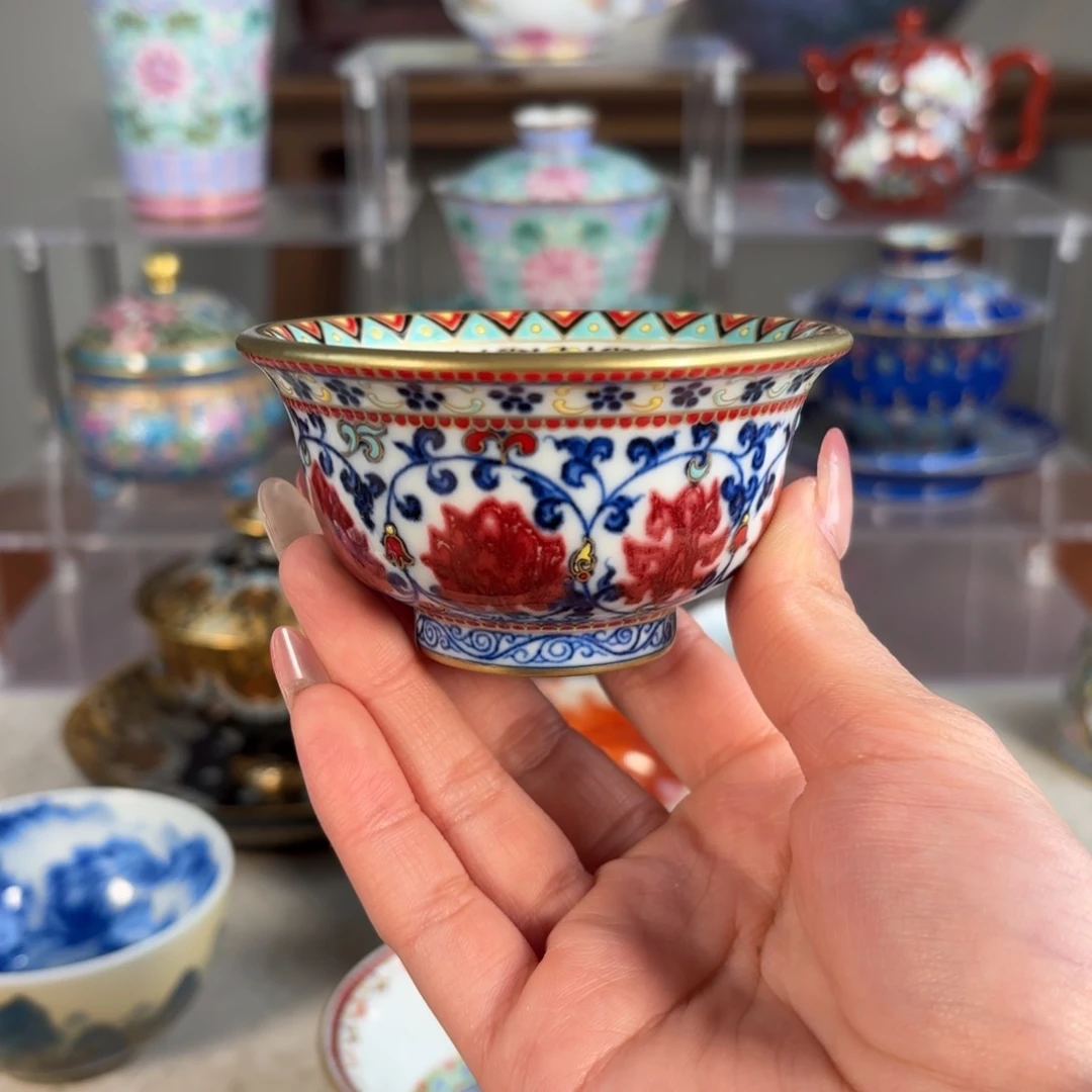 纯手工手绘 高端茶器