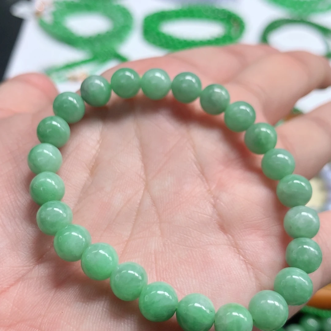 未镶嵌手链翡翠翡翠