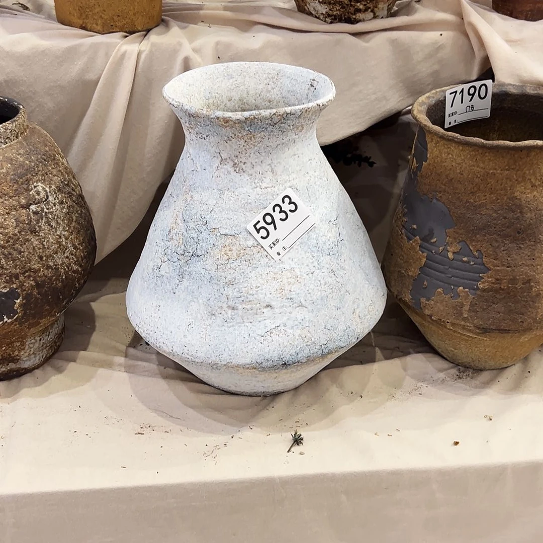 瓶5933高30口10陶瓷花瓶无孔