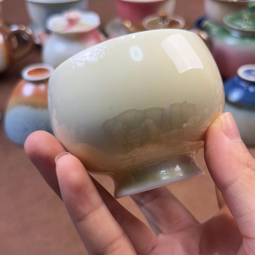 手工制作窑变茶器