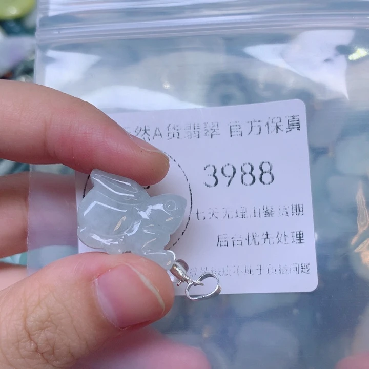 吊坠(不含链)未镶嵌翡翠
