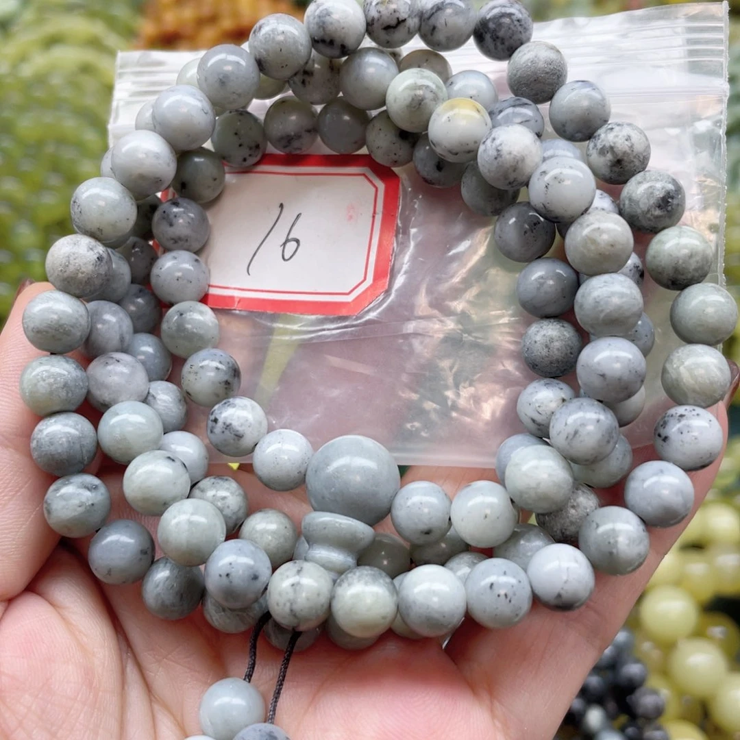 未镶嵌蛇纹石玉手串