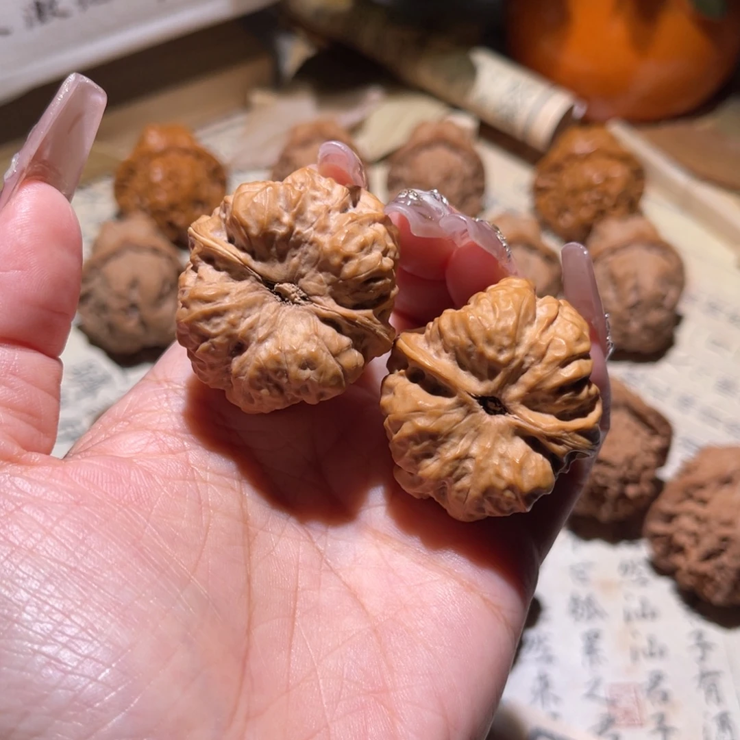 吊坠文玩核桃35.5昌平蛤蟆头直播选购88881
