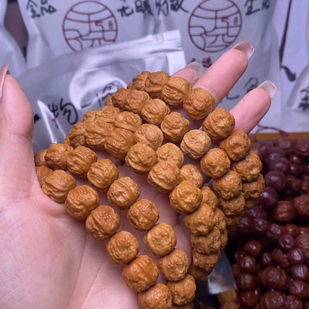 猴头核桃手串蛤蟆头
