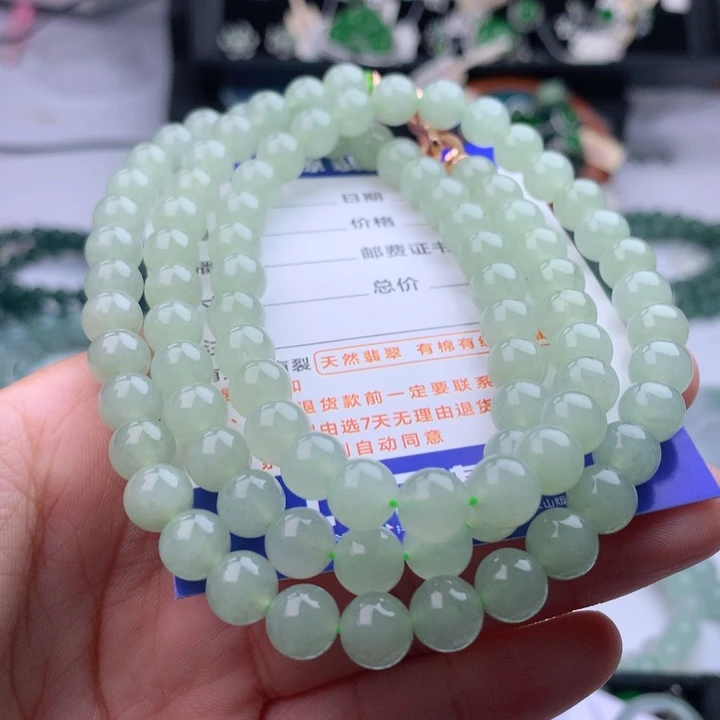 项链未镶嵌翡翠兜****?卡7.7