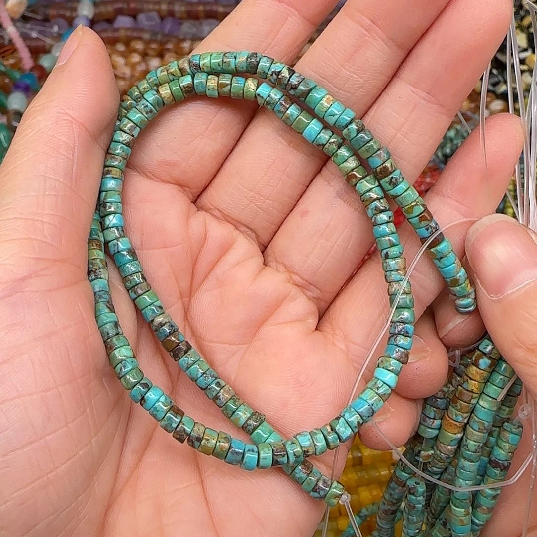 玛瑙/玉髓合金珠宝半成品剁珠4mm一条