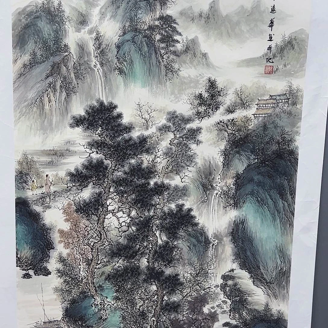 国画事事顺心如意心想事成