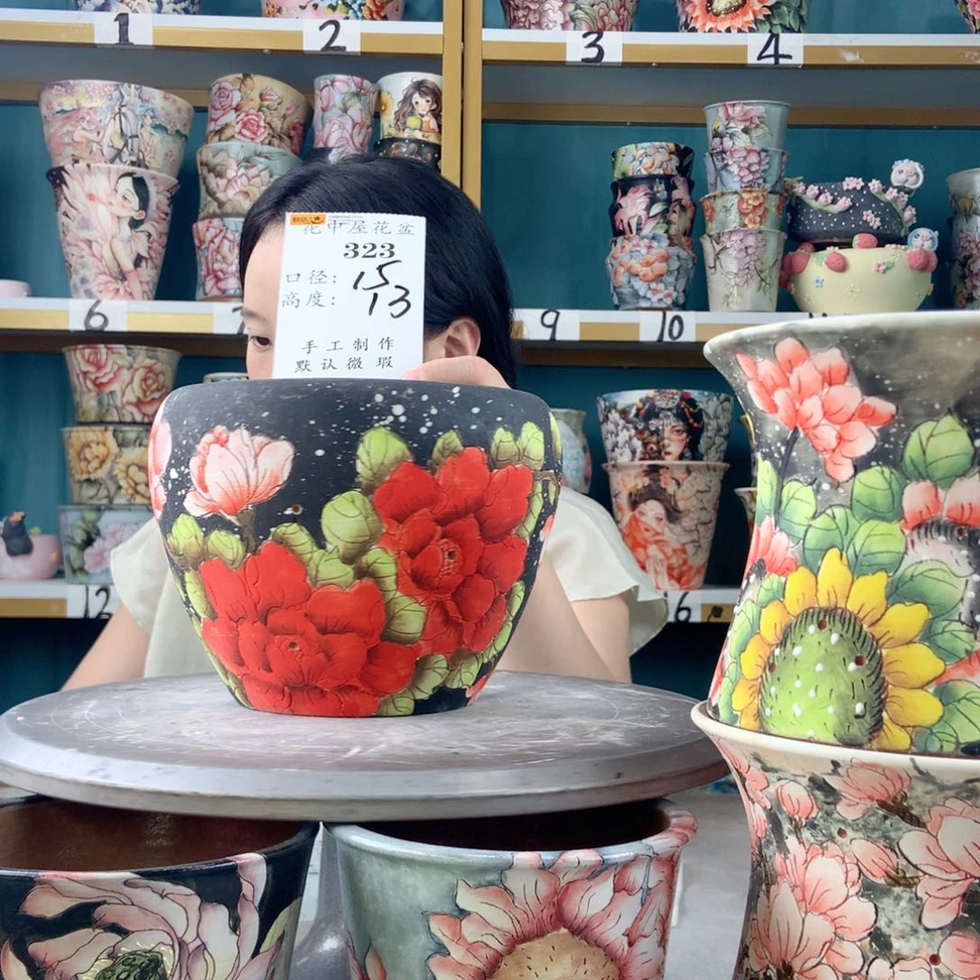 景德镇手工瑕疵323