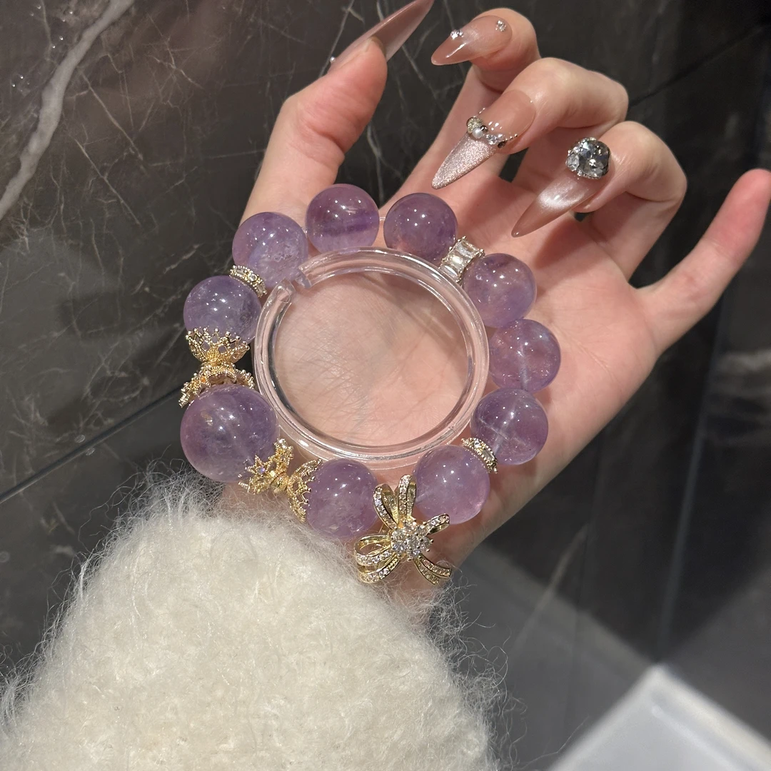 S140 水心宝 17mm➕紫水晶重工手串