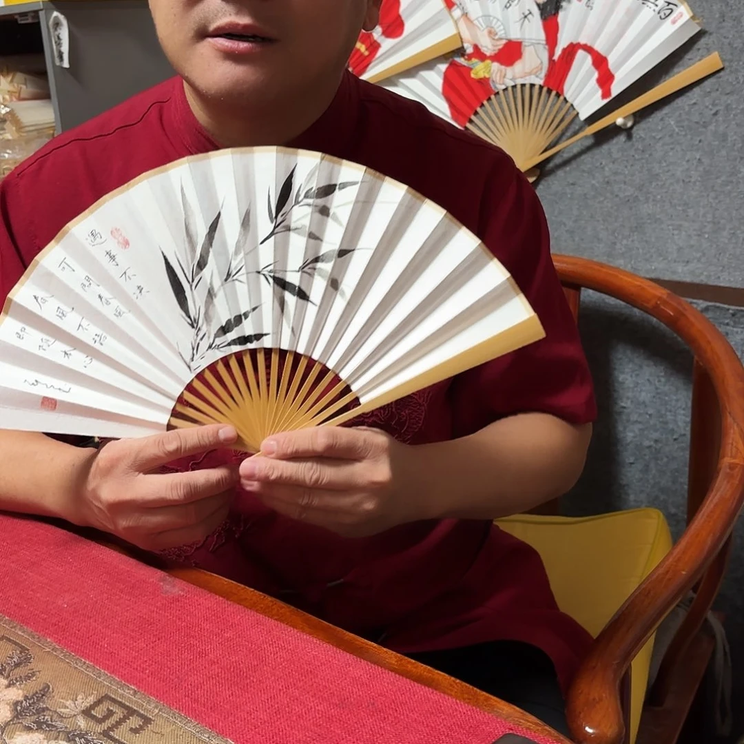 书法手写手绘作品7寸玉竹剑来