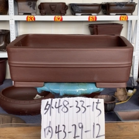 花盆紫砂宜兴紫砂花盆产地直销