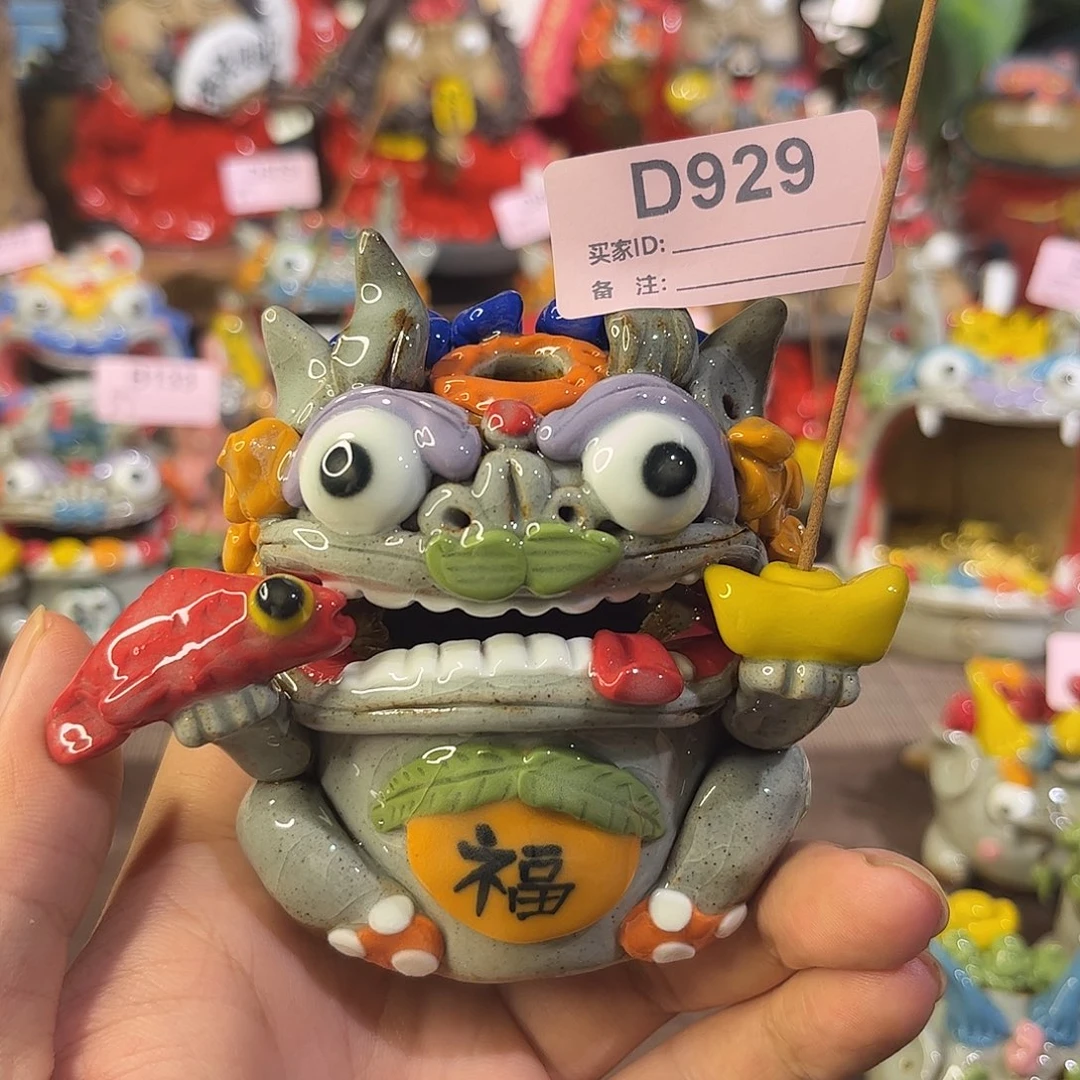 泥塑纯手工茶宠摆件