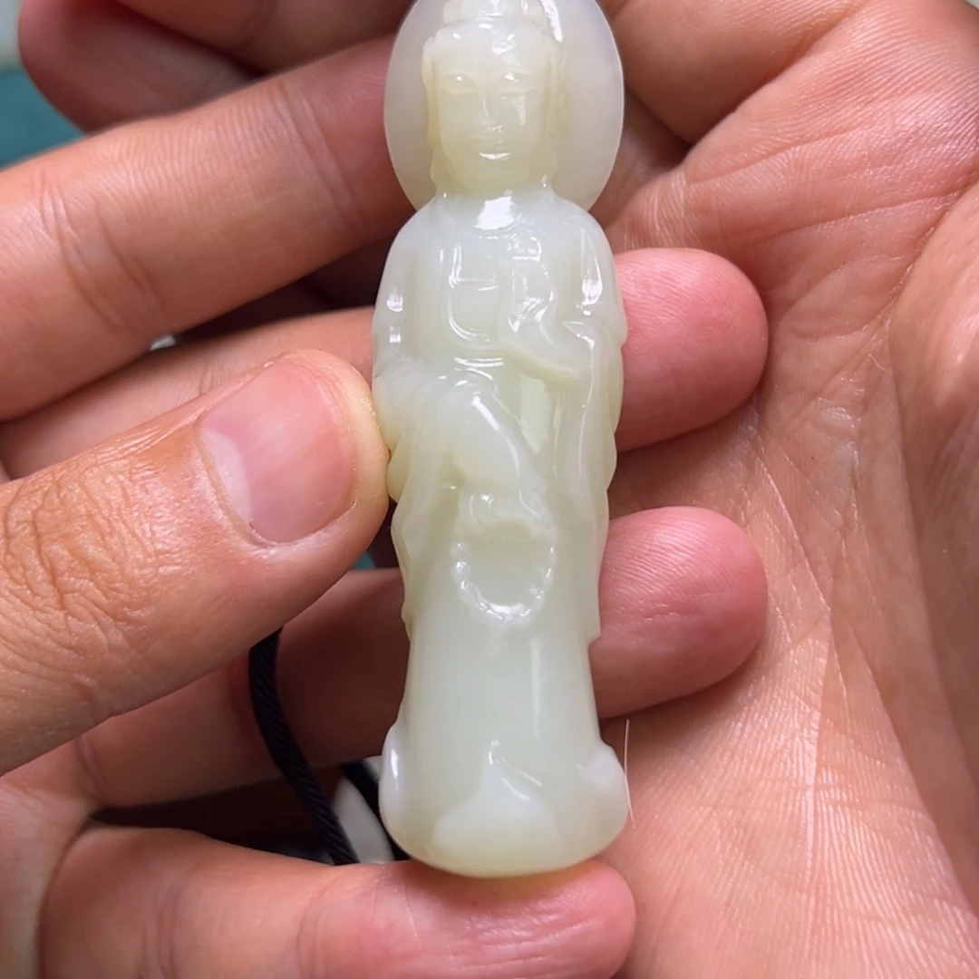 冰***心颈饰未镶嵌和田玉