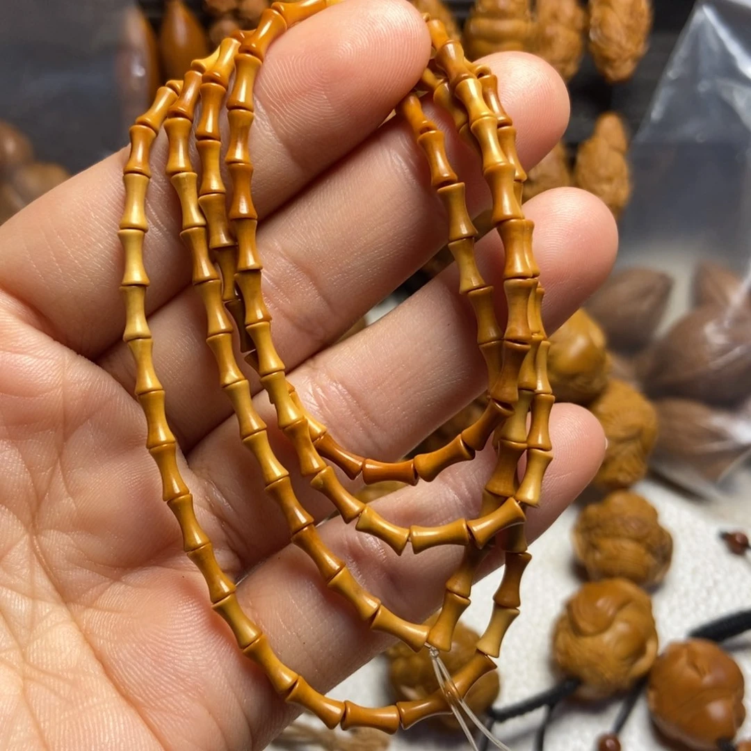 【闪购商品】手串/手链橄榄核竹节长串