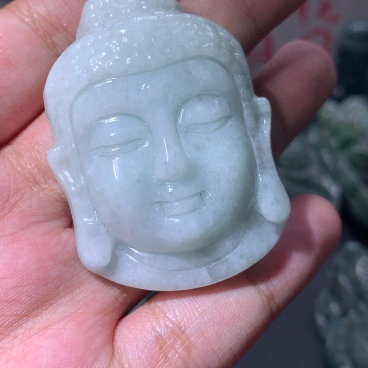 翡翠未镶嵌颈饰保真天然a货翡翠