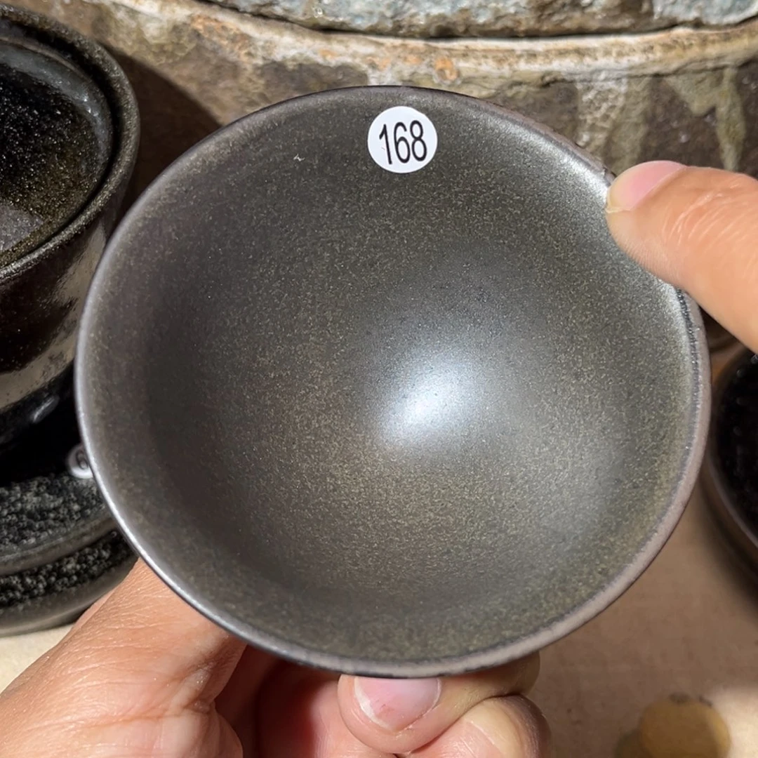 茶盏义兴龙窑坚持真柴烧微瑕