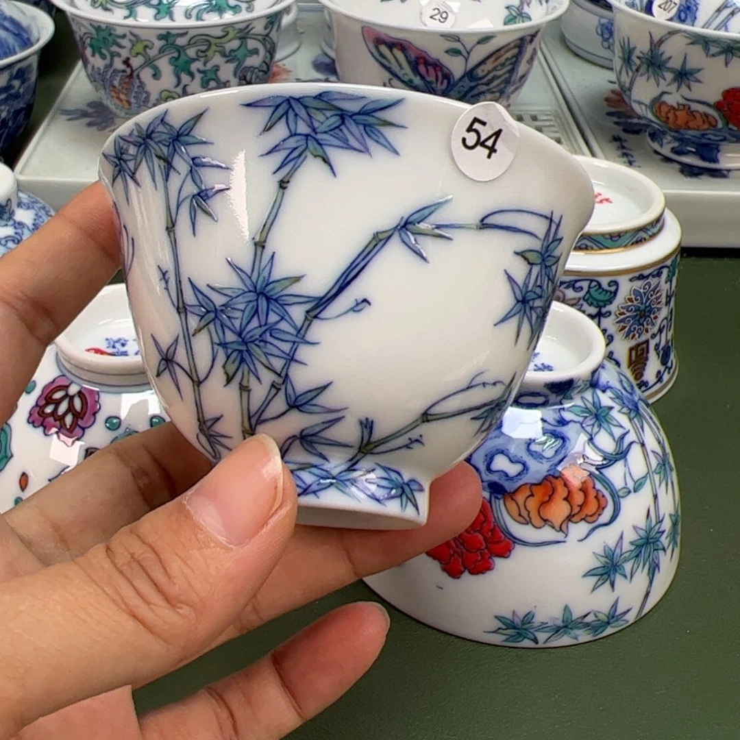 杯景德镇纯手绘茶具54