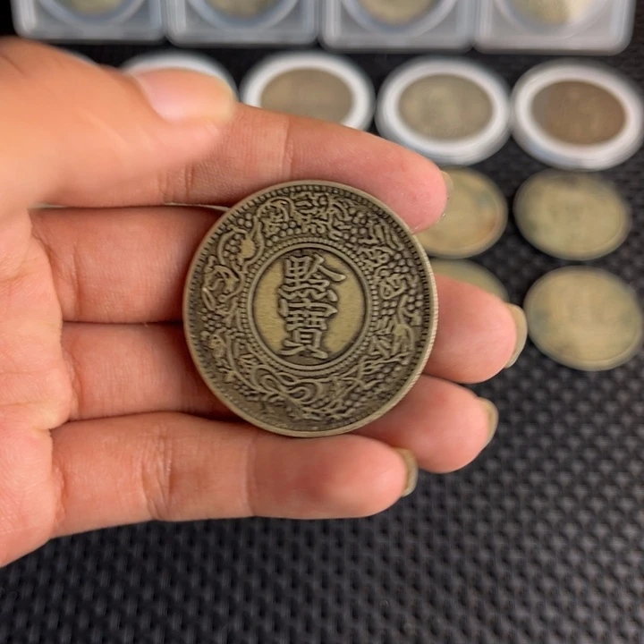 金属大头龙洋船洋工艺品