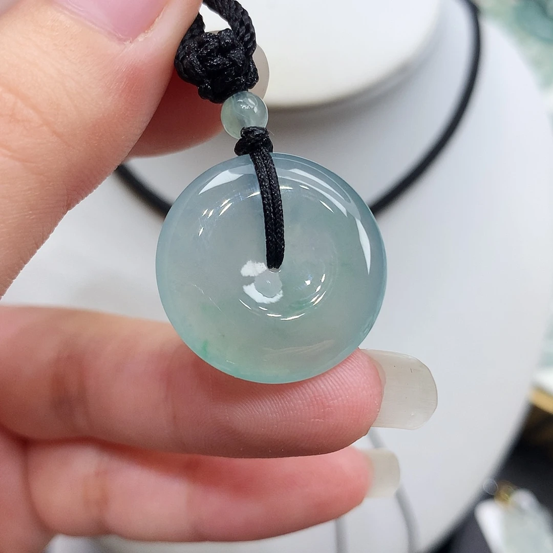 翡翠未镶嵌胸饰翡翠8，21.7/5