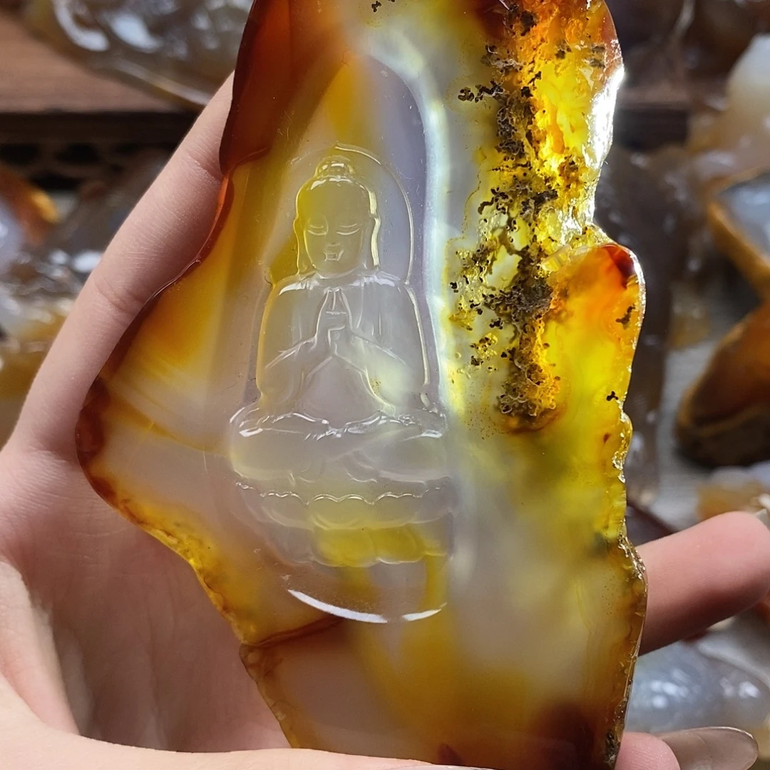 玛瑙/玉髓未镶嵌颈饰